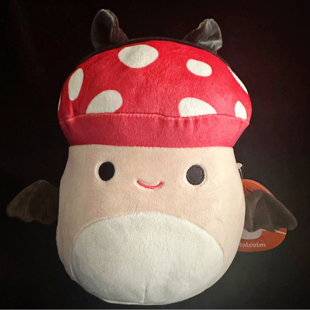 Squishmallows Halloween Malcom the Mushroom